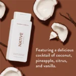 Native niisutav dušigeel Coconut & Vanilla 532ml - Pilt 3
