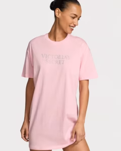 Victoria's Secret roosa öösärk Oversized T-shirt