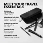 Meigipintslite komplekt KIKO MILANO Travel Brush Set - Pilt 3