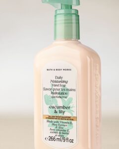 Bath & Body Works kreemjas vedelseep Cucumber & Lily 266ml - Pilt 2